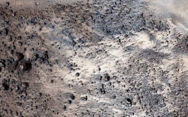 Mars topography