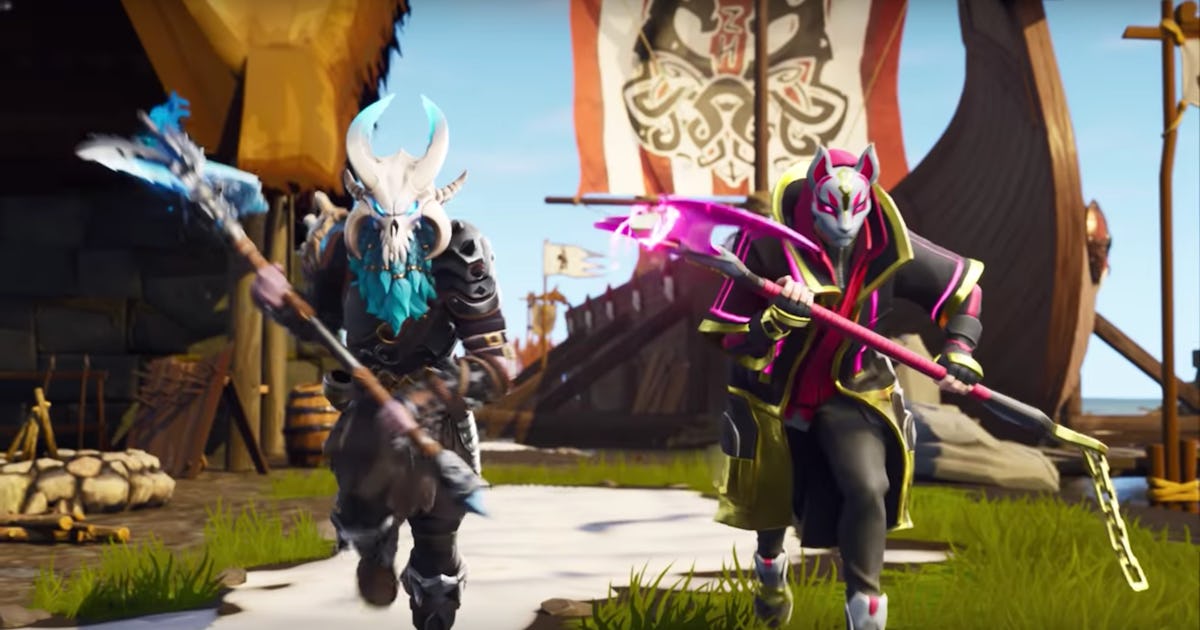 Fortnite Ragnarok Drift And Other Season 5 Battle Pass Skins And Emotes Fortnite Ragnarok Drift And Other Season 5 Battle Pass Skins And Emotes