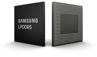 Samsung's LPDDR5 product shot