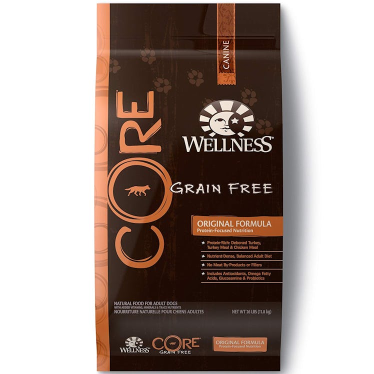 Wellness Core Natural Grain Free Dry Dog Food Original Turkey & Chicken