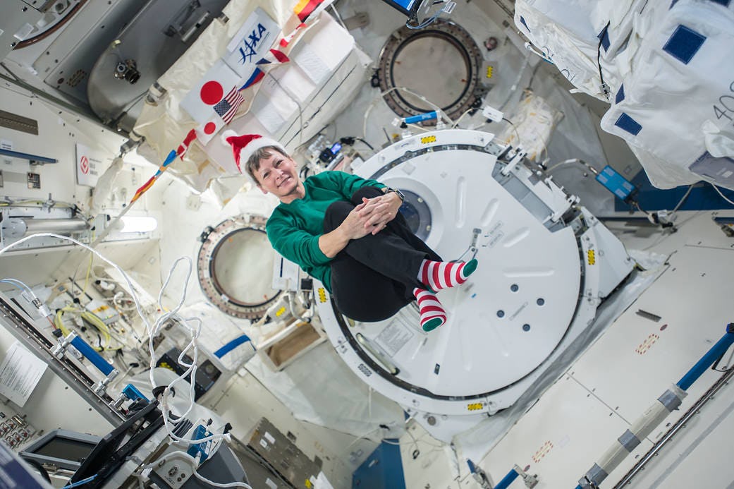 Here's A Look At How Christmas Is Celebrated In Space