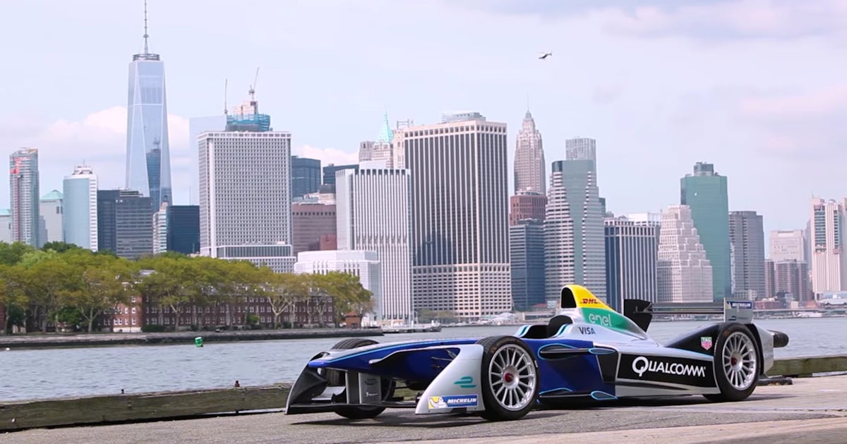 All-Electric Formula E Racing is Coming to New York City Soon
