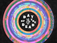 Day of the Dead track with many different colors 