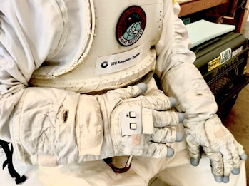 This smart glove could help astronauts remotely control technology like drones on the surface of the...