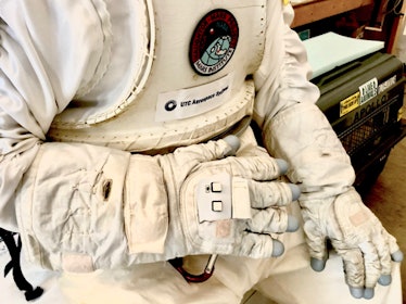 This smart glove could help astronauts remotely control technology like drones on the surface of the...