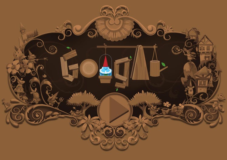 Garden Gnome google doodle