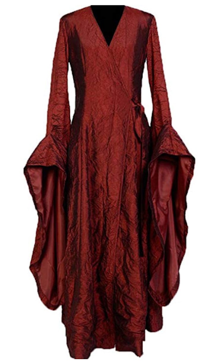 SIDNOR GoT Game of Thrones The Red Woman Melisandre Cosplay Costume