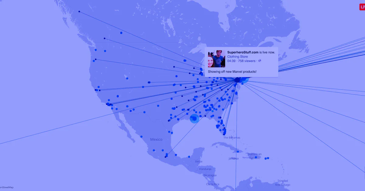 Facebook World Map Dynamic 4 Features the Facebook Live Map Needs