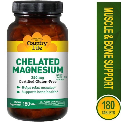 Country Life Chelated Magnesium Tablet
