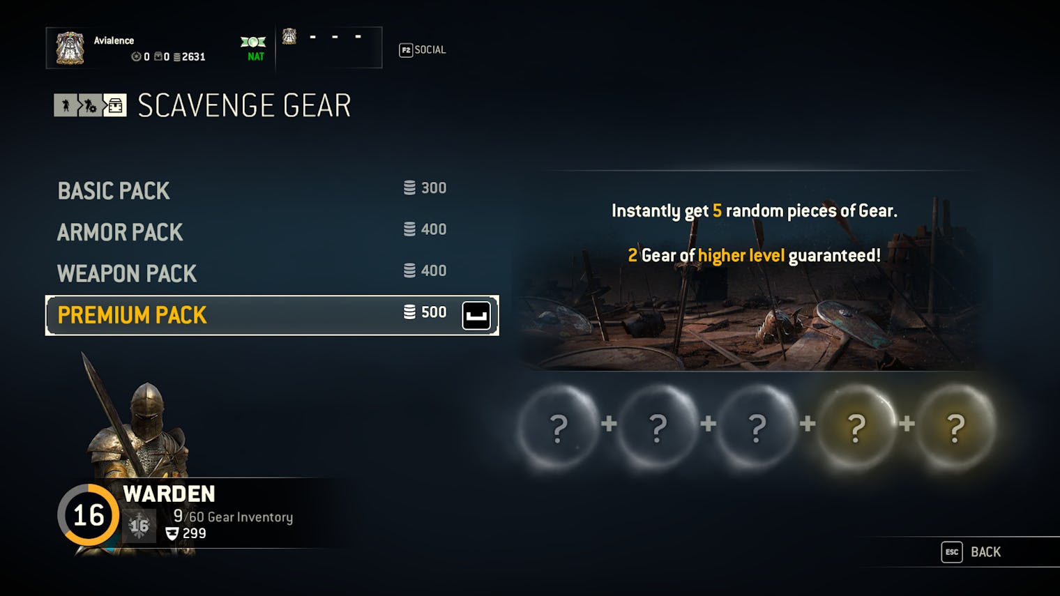 How the 'For Honor' Gear System Works