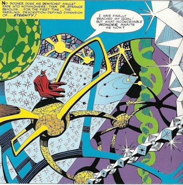 Doctor Strange Comic Panel from Marvel Comics