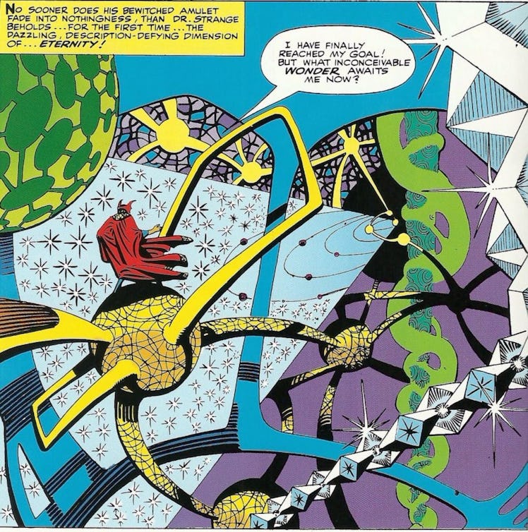 Doctor Strange Comic Panel from Marvel Comics