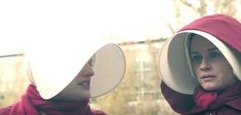 Elizabeth Moss and Alexis Bledel in 'The Handmaid's Tale