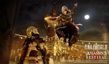 Final Fantasy and Assassin's Creed have no business crossing over.