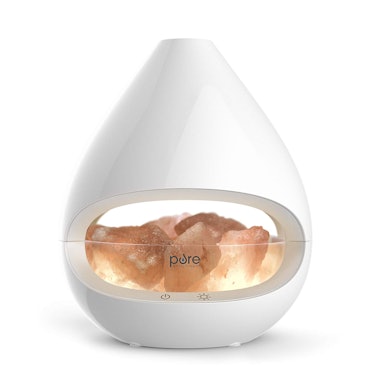 Pure Enrichment PureGlow Crystal 2-in-1 Himalayan Salt Lamp