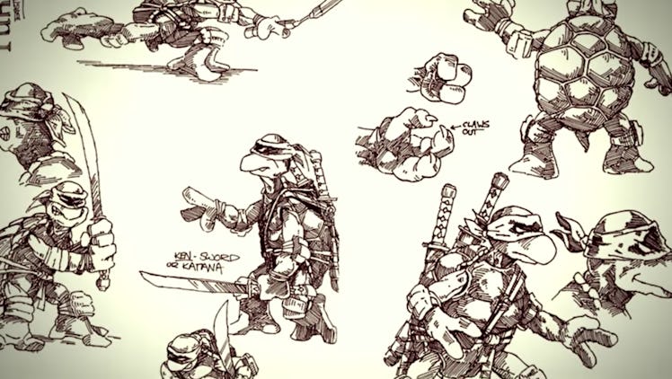 Netflix Ninja Turtles Concept Art