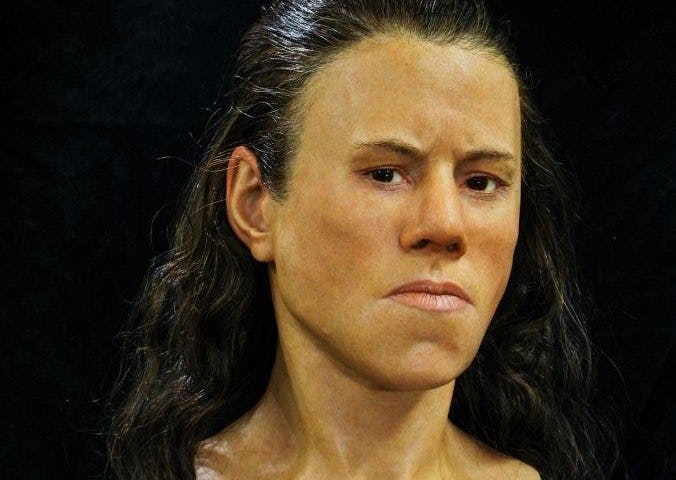 Scientists 3D-Printed The Face Of A 9,000-Year-Old Teenage Girl