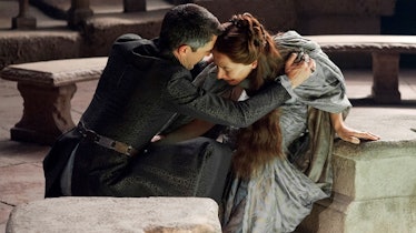 Petyr Baelish manipulates his short-term wife, Lyssa Arryn, in 'Game of Thrones'
