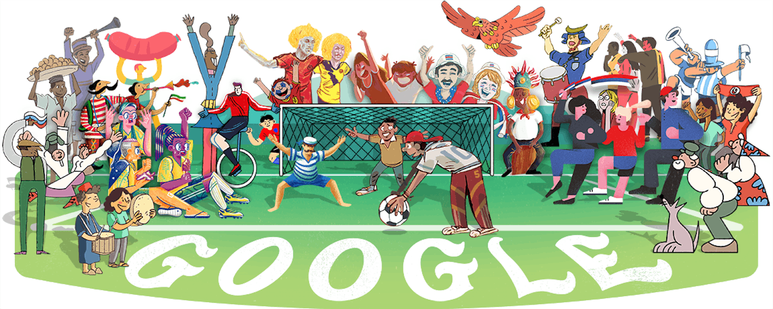 World Cup 2018 Meet the 32 Artists Behind Google's Football Doodle Series