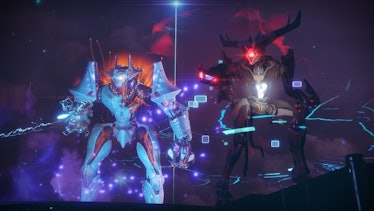 The Modular Mind, one of the new multi-phase bosses introduced in 'Destiny 2,' strikes. 
