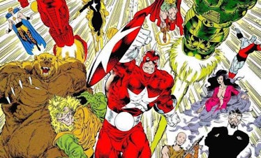 Red Guardian, as seen in Marvel comics