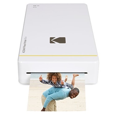 Kodak Mini Portable Mobile Instant Photo Printer - Wi-Fi & NFC Compatible - Wirelessly Prints 2.1 x ...