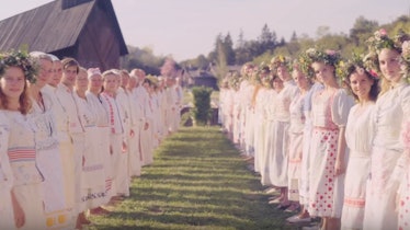 Still from the first teaser trailer for A24's 'Midsommar'