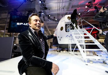 Elon Musk SpaceX headquarters