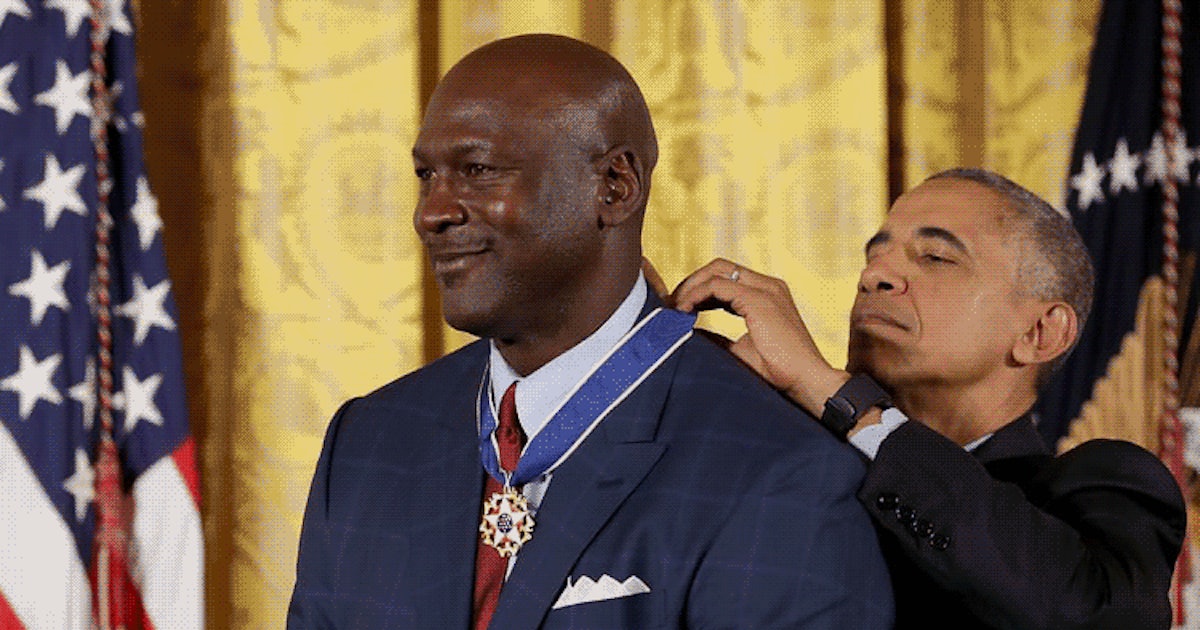 Download Obama Giving Obama Medal Meme Generator Images