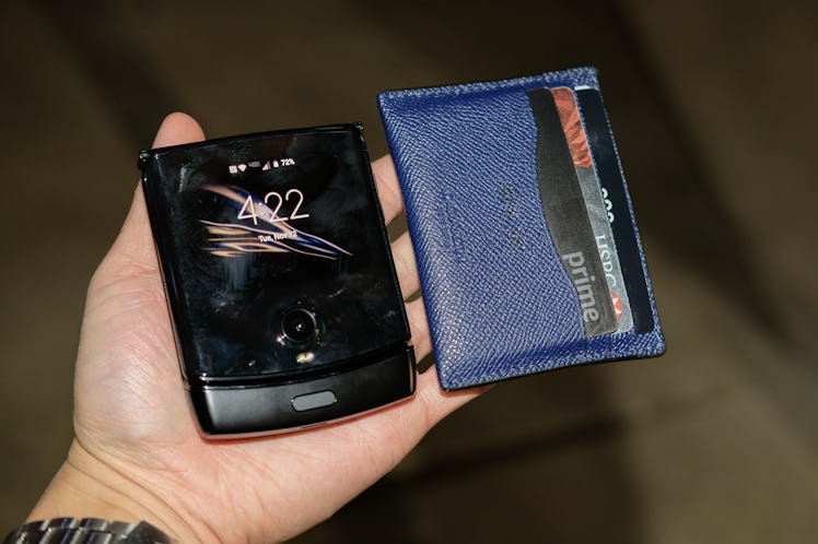 Motorola razr foldable phone hands on
