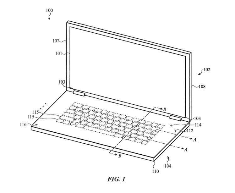 Apple Patents Dual Screen MacBook With Glass Keyboard, and It Sounds Great