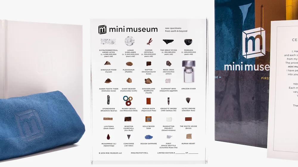Mini Museum Example Buy a Mini Museum (No but Really)