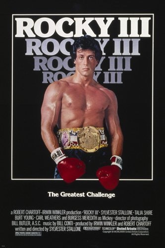 'Rocky III' movie poster