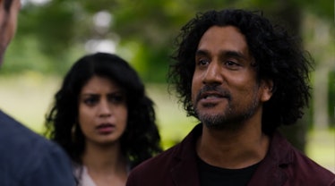 Naveen Andrews as Jonas and Tina Desai as Kala in 'Sense8' 