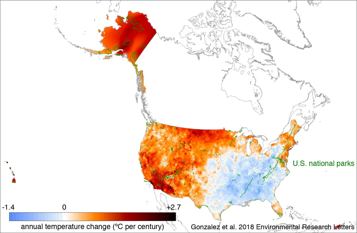 Climate Change Science: National Parks Affected Worse Than the Rest of US