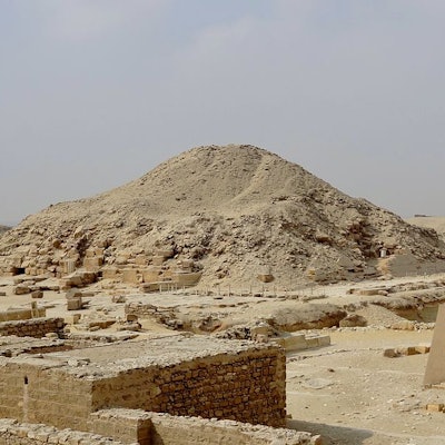 An Egyptian tomb where the oldest solid cheese ever was discovered