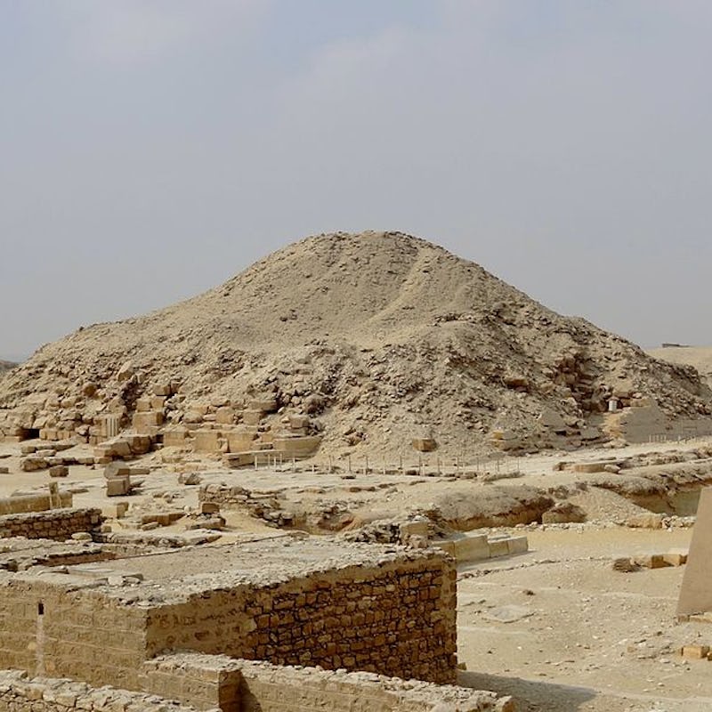 An Egyptian tomb where the oldest solid cheese ever was discovered
