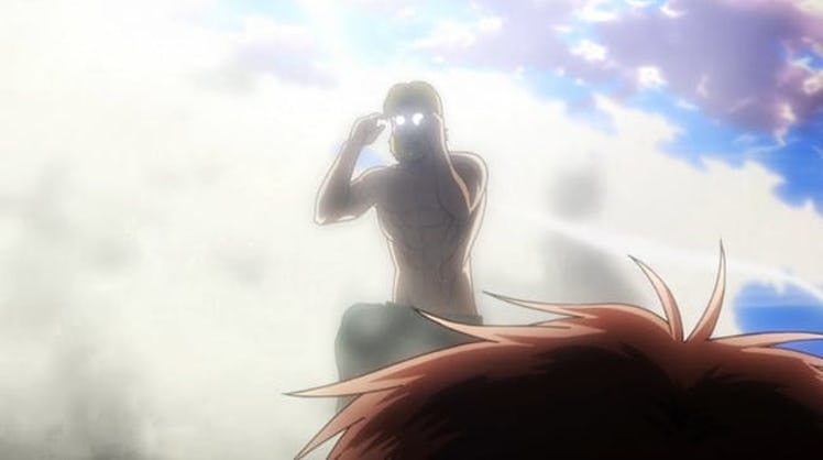 This Titan Shifter with killer abs is the Beast Titan in 'Attack on Titan'.
