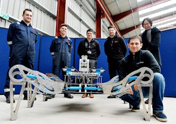 Forth engineering robot design team