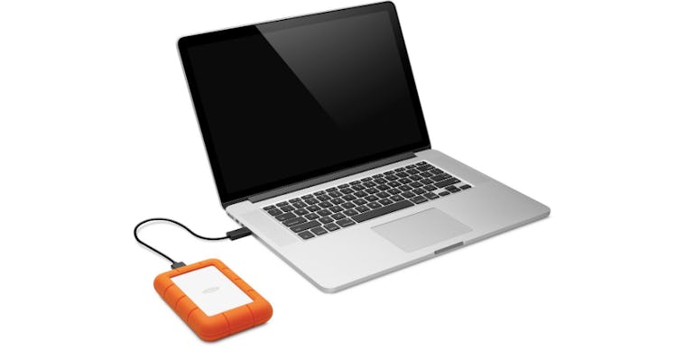 LaCie Rugged Mini 1TB External Hard Drive Portable HDD