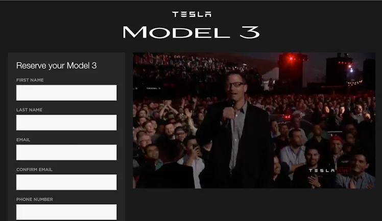 Tesla Order Form Example How to Buy a Tesla Model 3