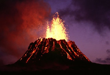 Illustration of Kilauea's eruption 
