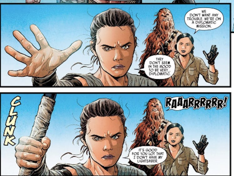 Aggressive negotiations- Rey edition