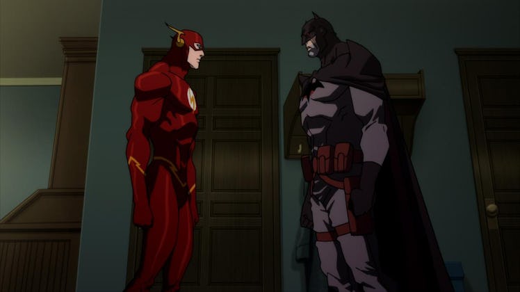 Barry's closest friend in Flashpoint is Thomas Wayne's Batman.