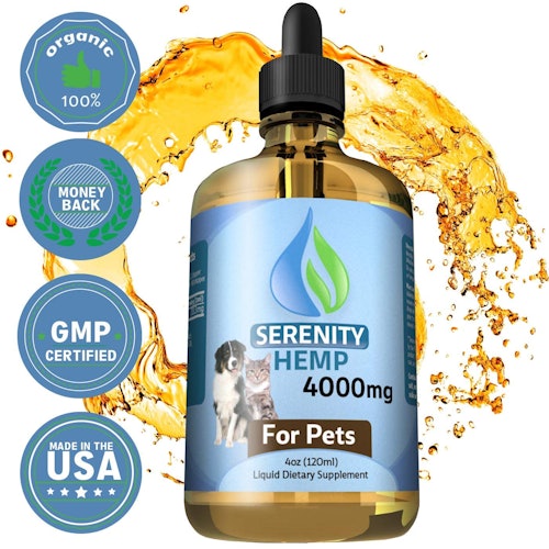 Serenity Hemp Oil for Dogs and Cats