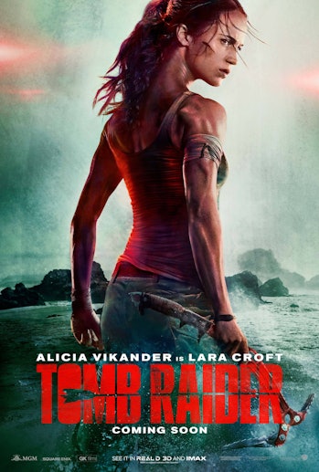 Tomb Raider Poster alicia vikander