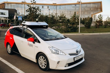 Yandex autonomous taxi