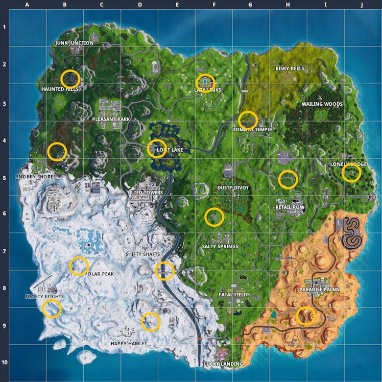 Fortnite 5 Golden Rings