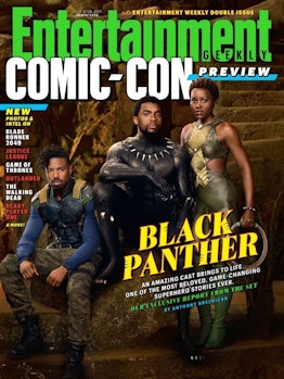 Black Panther Marvel Entertainment Weekly EW