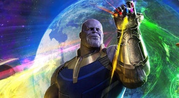 We know from this shot that if Thanos fills up the entire Gauntlet, here's where each Stone will go.